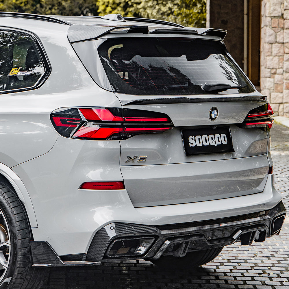 SOOQOO BMW X5 G05 Carbon Fiber Spoiler