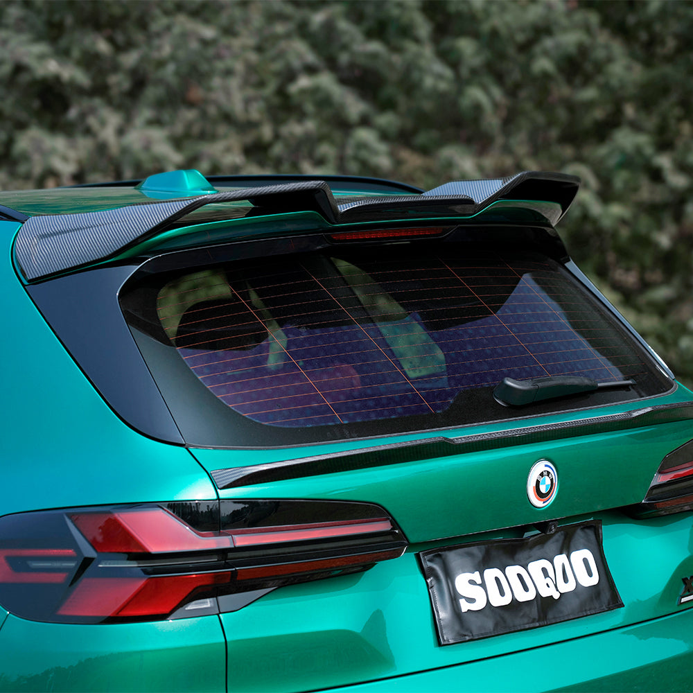SOOQOO BMW X5M F95 LCI Carbon Fiber Roof Spoiler
