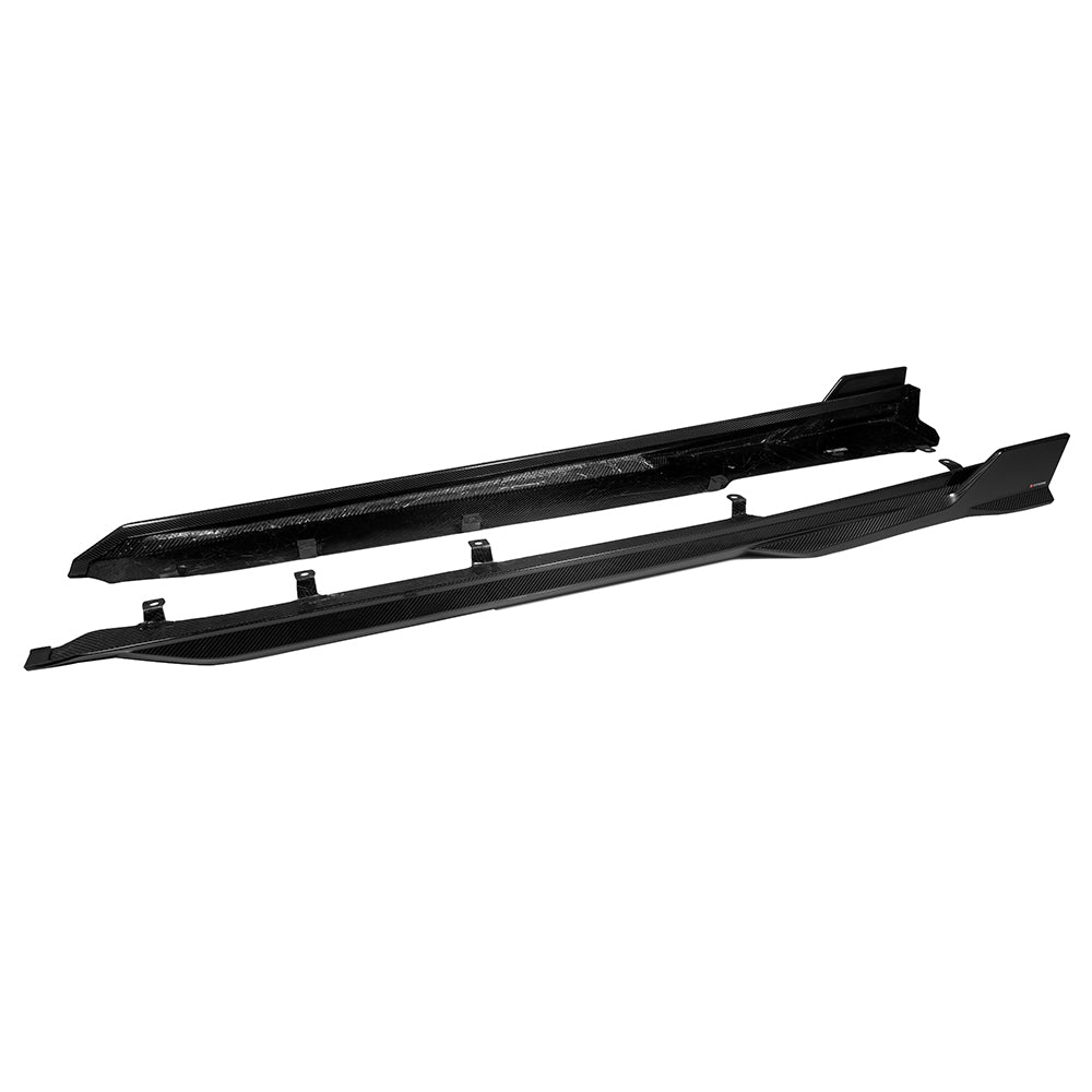 SOOQOO BMW X5 G05 X5M F95 LCI Carbon Fiber Side Skirt