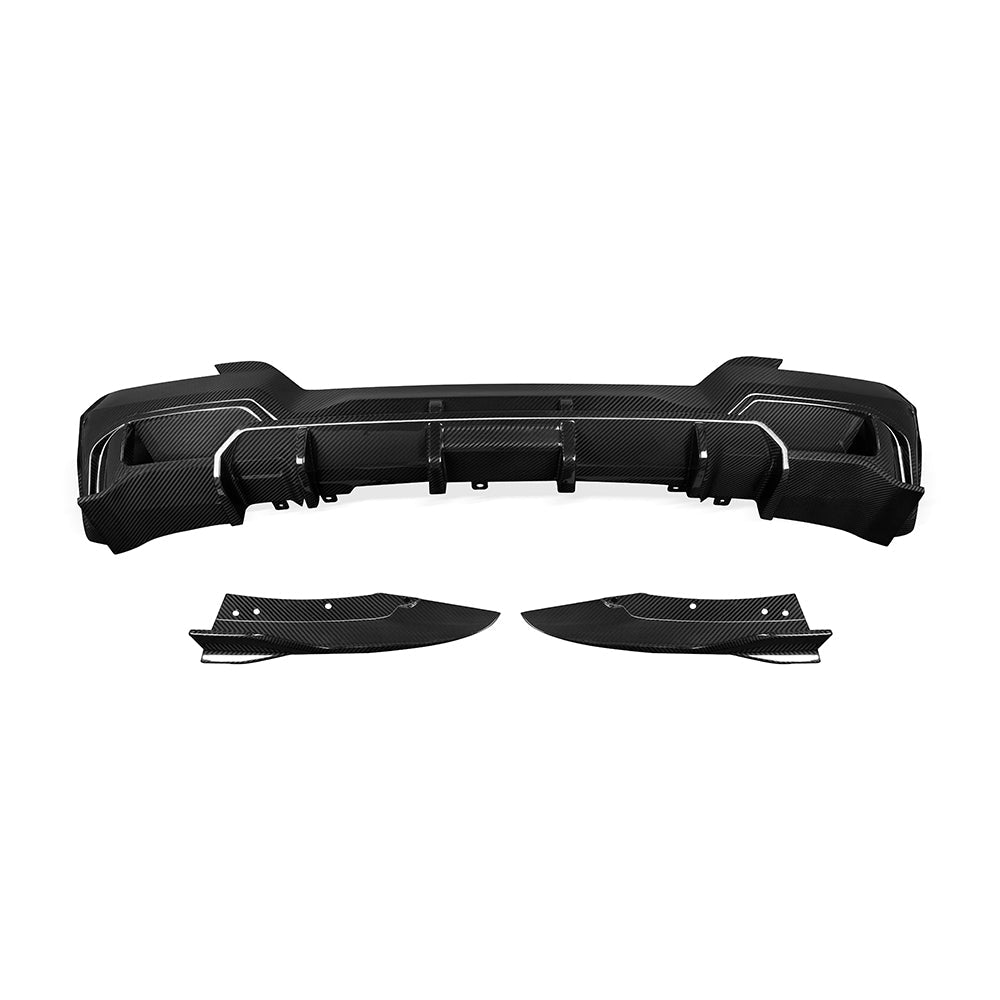 SOOQOO BMW iX3 Carbon Fiber Diffuser