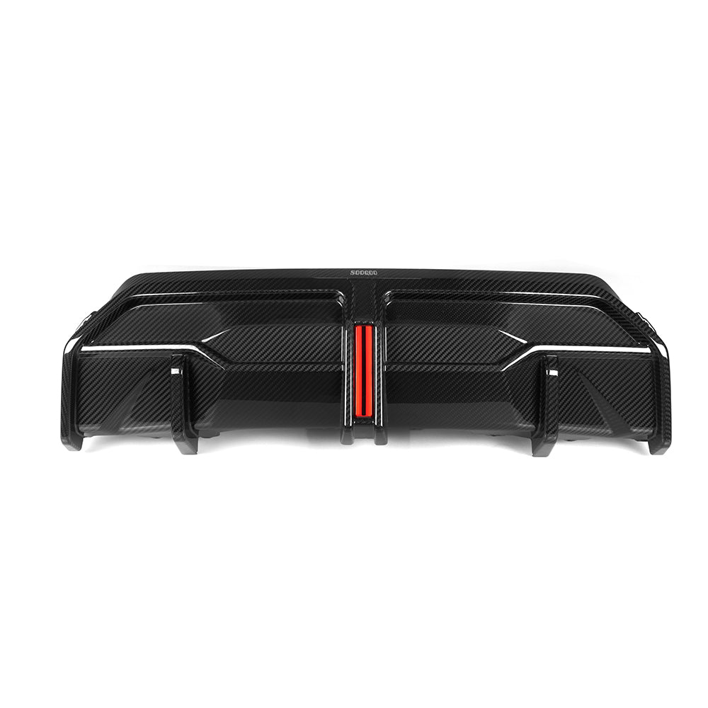 SOOQOO BMW G42 Carbon Fiber Center Diffuser With Light