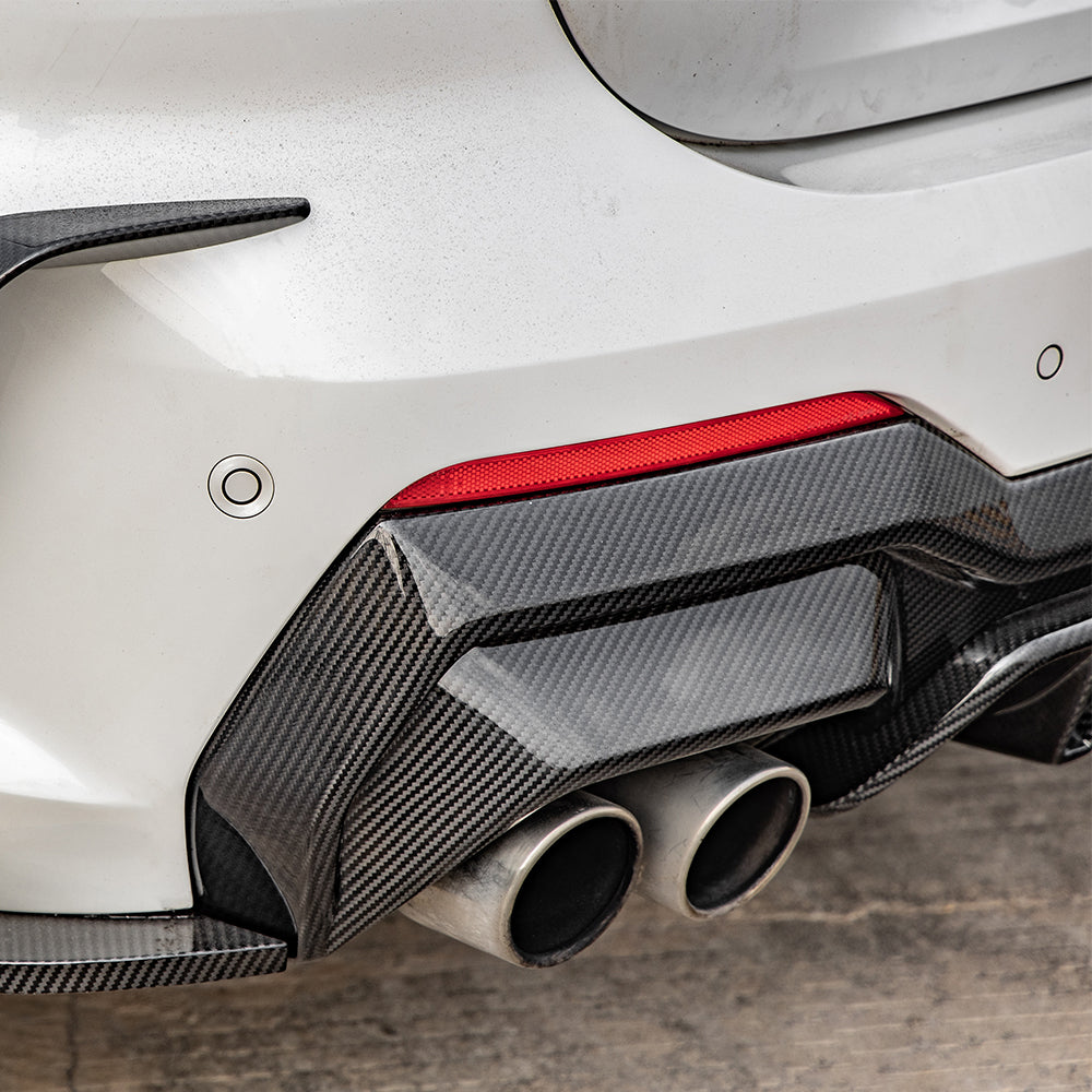 SOOQOO BMW G22 G23 Carbon Fiber Diffuser