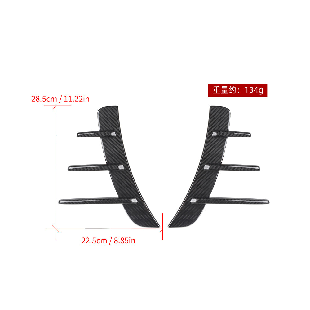 SOOQOO BMW G22 G23 Carbon Fiber Front Side Spat