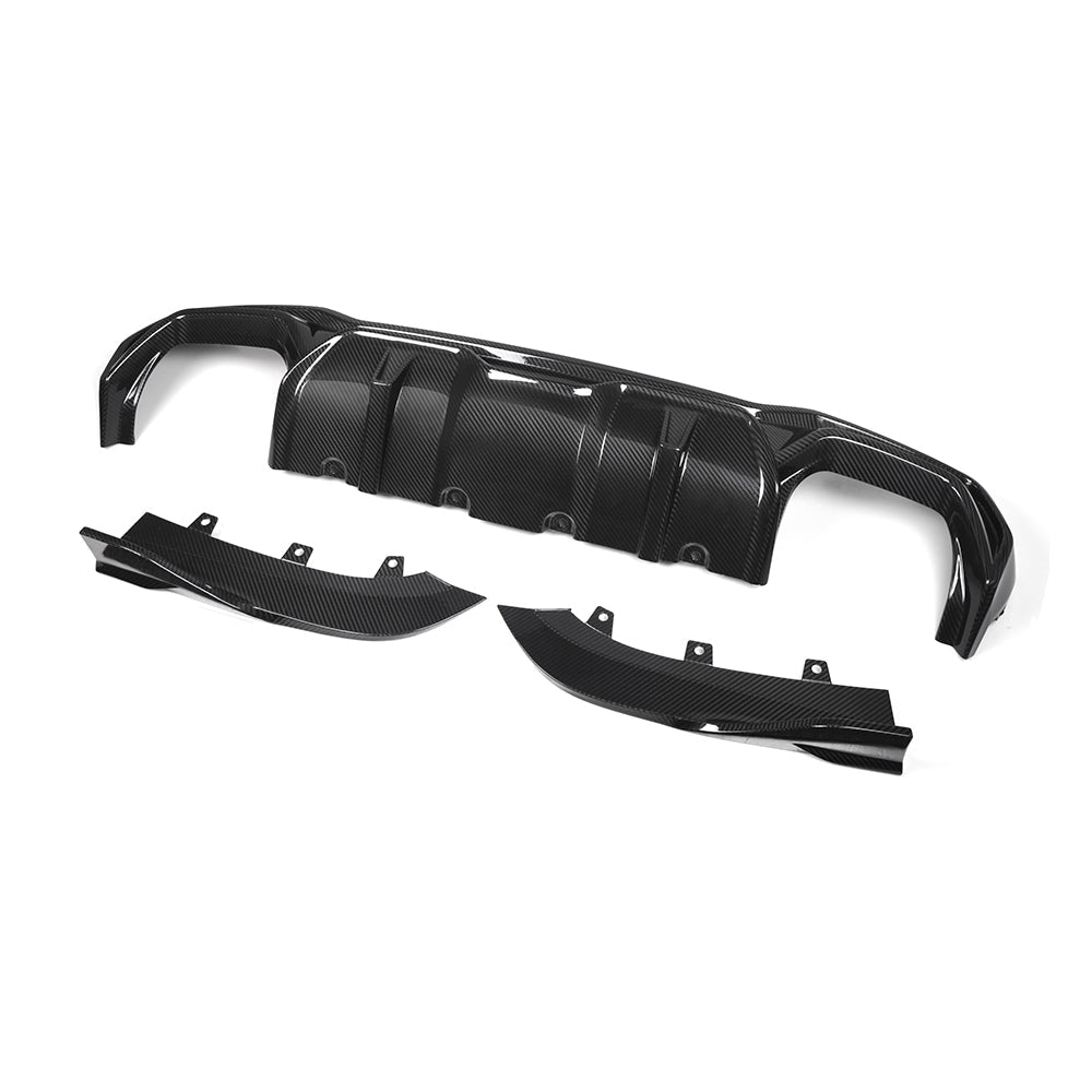 SOOQOO BMW G22 G23 Carbon Fiber Diffuser