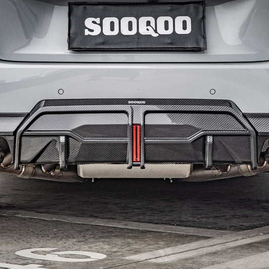 SOOQOO BMW G42 Carbon Fiber Center Diffuser With Light
