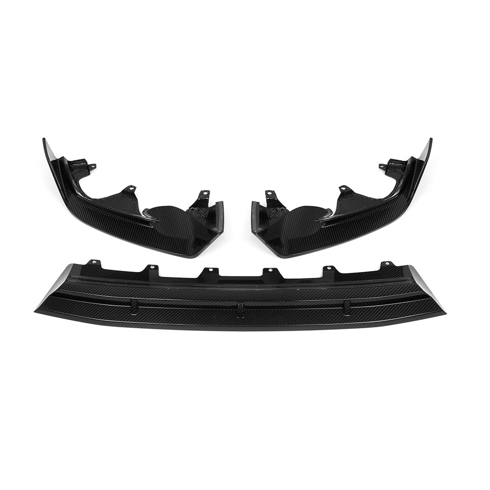 SOOQOO BMW iX3 Carbon Fiber Front Lip