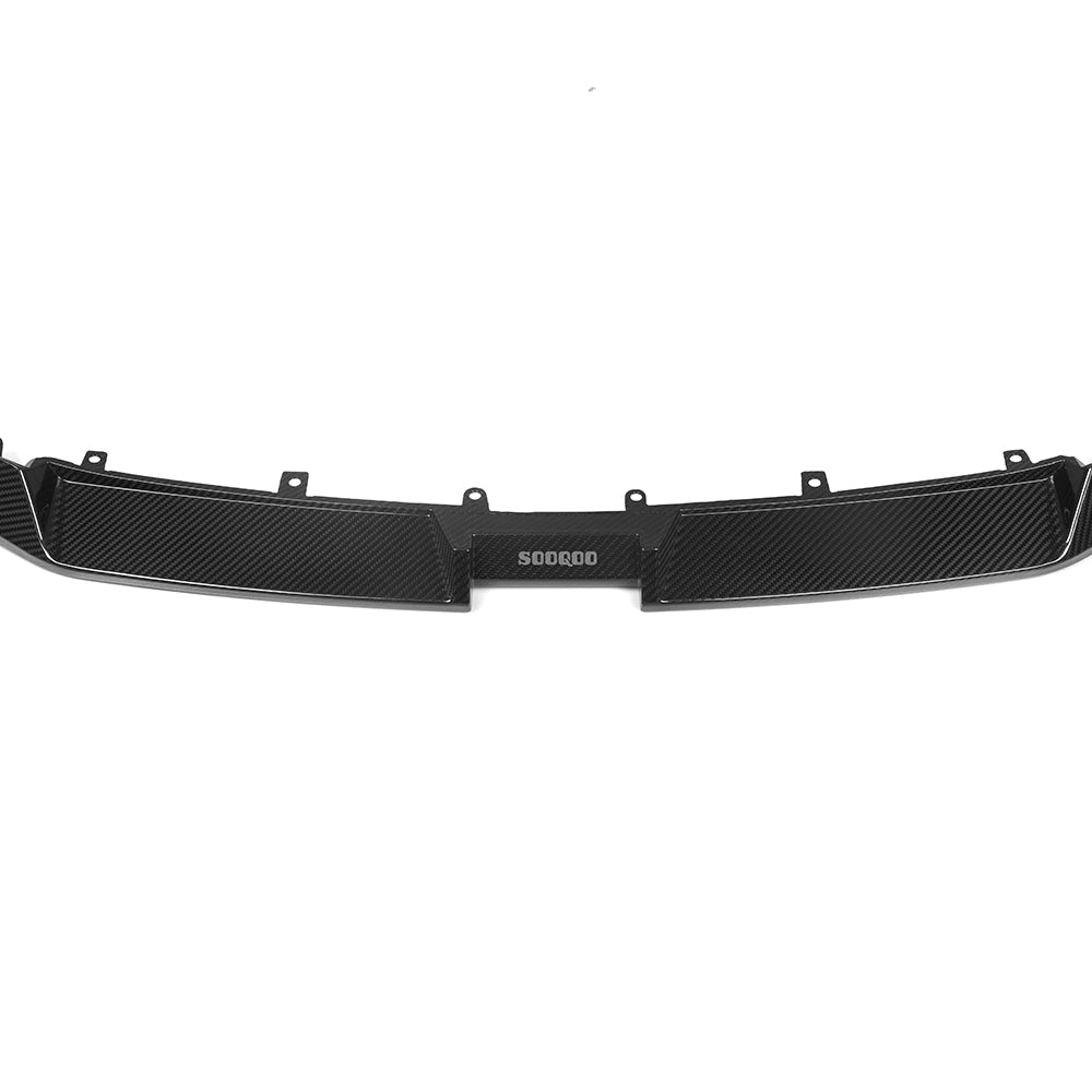 SOOQOO BMW M8 F91 F92 F93 Carbon Fiber Front Lip