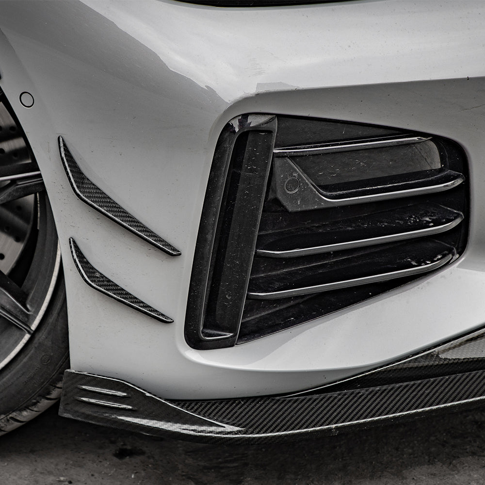 SOOQOO BMW G26/i4 Carbon Fiber Front Lip