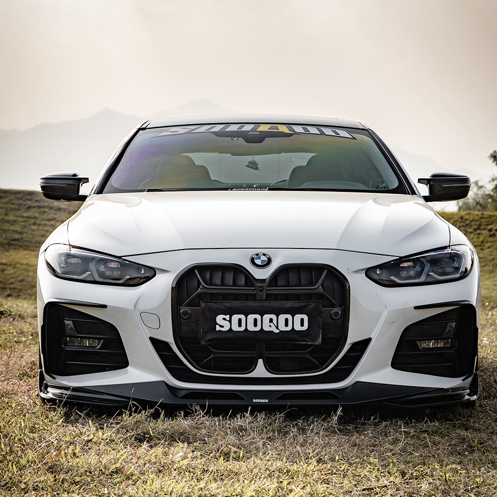 SOOQOO BMW G22 G23 Carbon Fiber Front Vent Trim