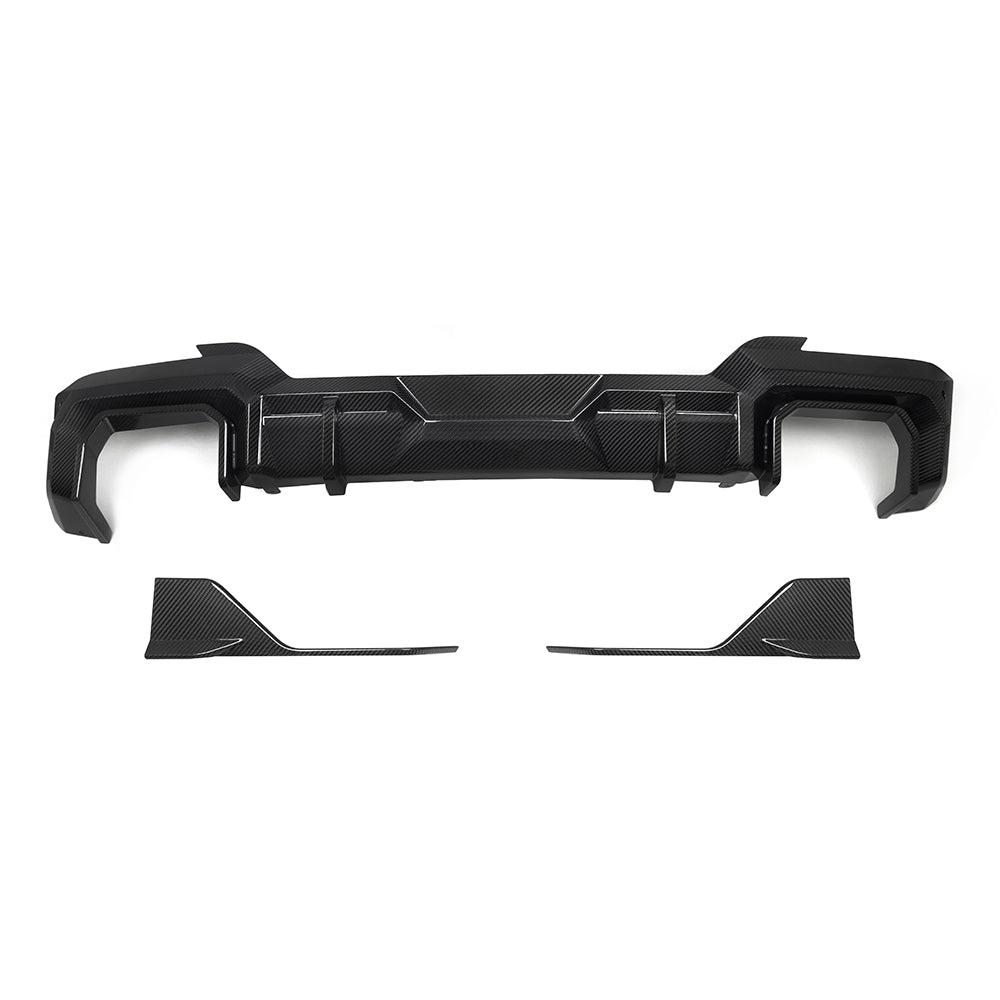 SOOQOO BMW X3 G01 LCI Carbon Fiber Diffuser