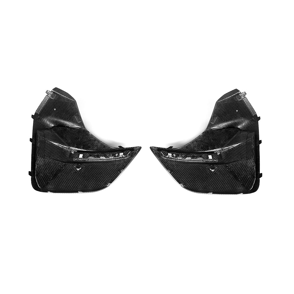 SOOQOO BMW G26/i4 Carbon Fiber Rear Bumper Trim