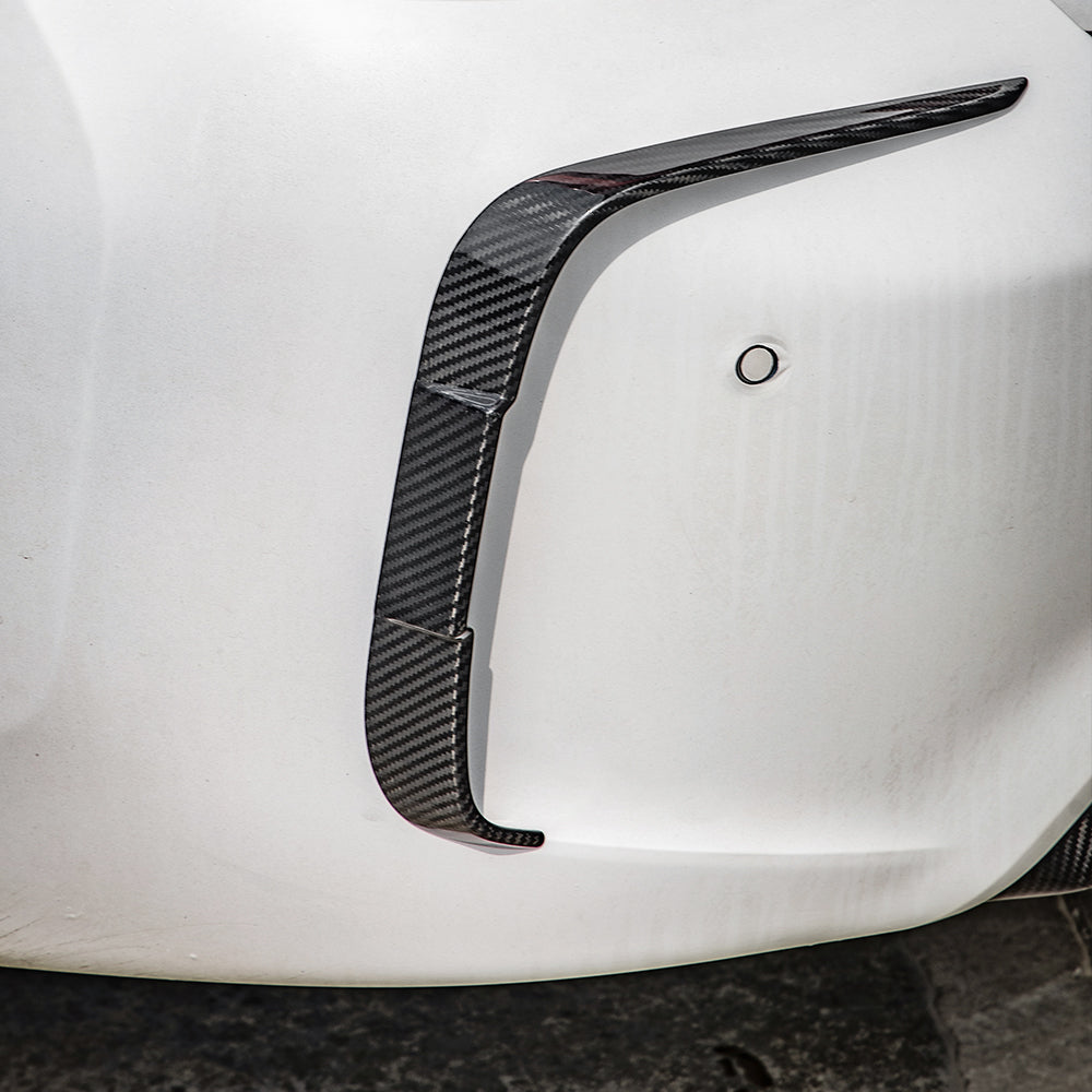 SOOQOO BMW M2 F87 Carbon Fiber Rear Vent Trim