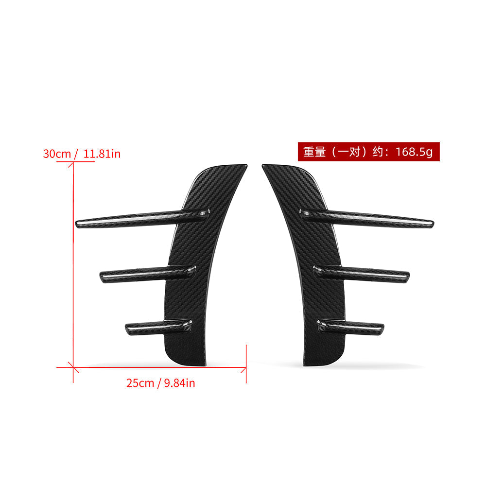 SOOQOO BMW G22 G23 Carbon Fiber Rear Side Spat