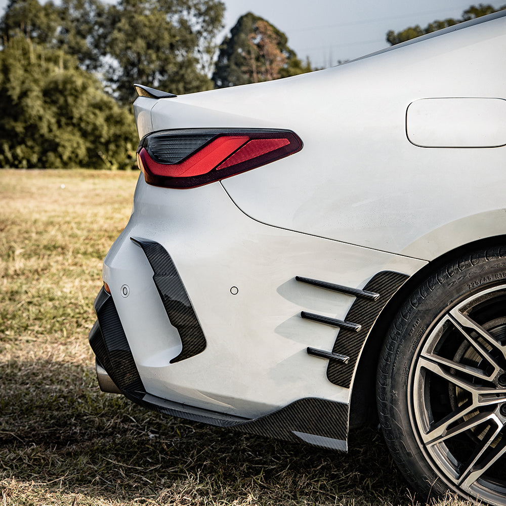 SOOQOO BMW G22 G23 Carbon Fiber Rear Side Spat