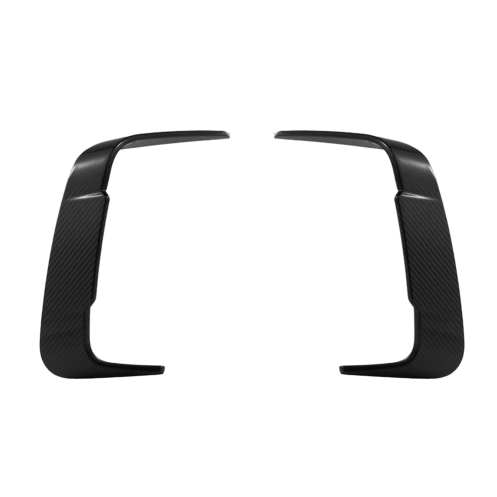 SOOQOO BMW M8 F91 F92 Carbon Fiber Rear Vent Trim