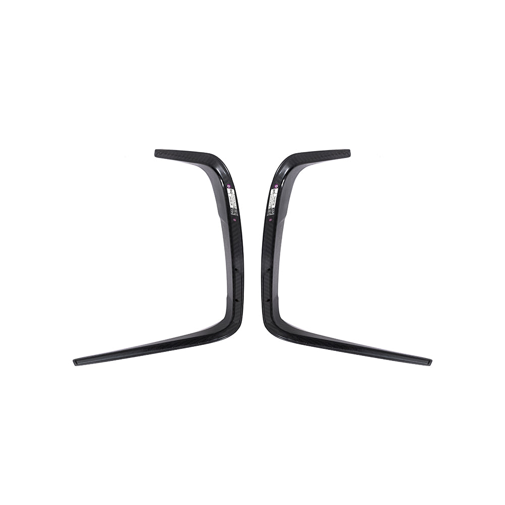 SOOQOO BMW M8 F91 F92 Carbon Fiber Rear Vent Trim