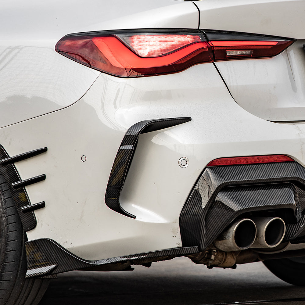 SOOQOO BMW G22 G23 Carbon Fiber Rear Vent Trim