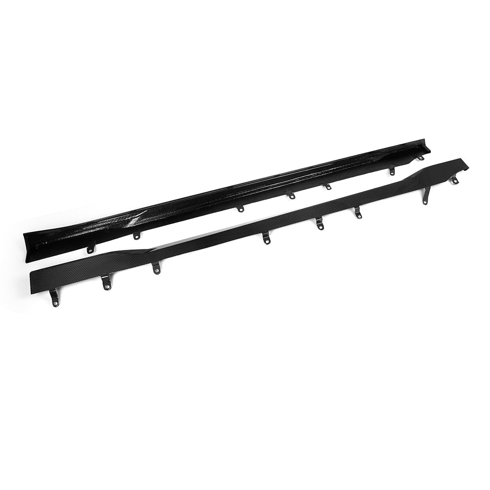 SOOQOO BMW M2 G87 Carbon Fiber Side Skirt