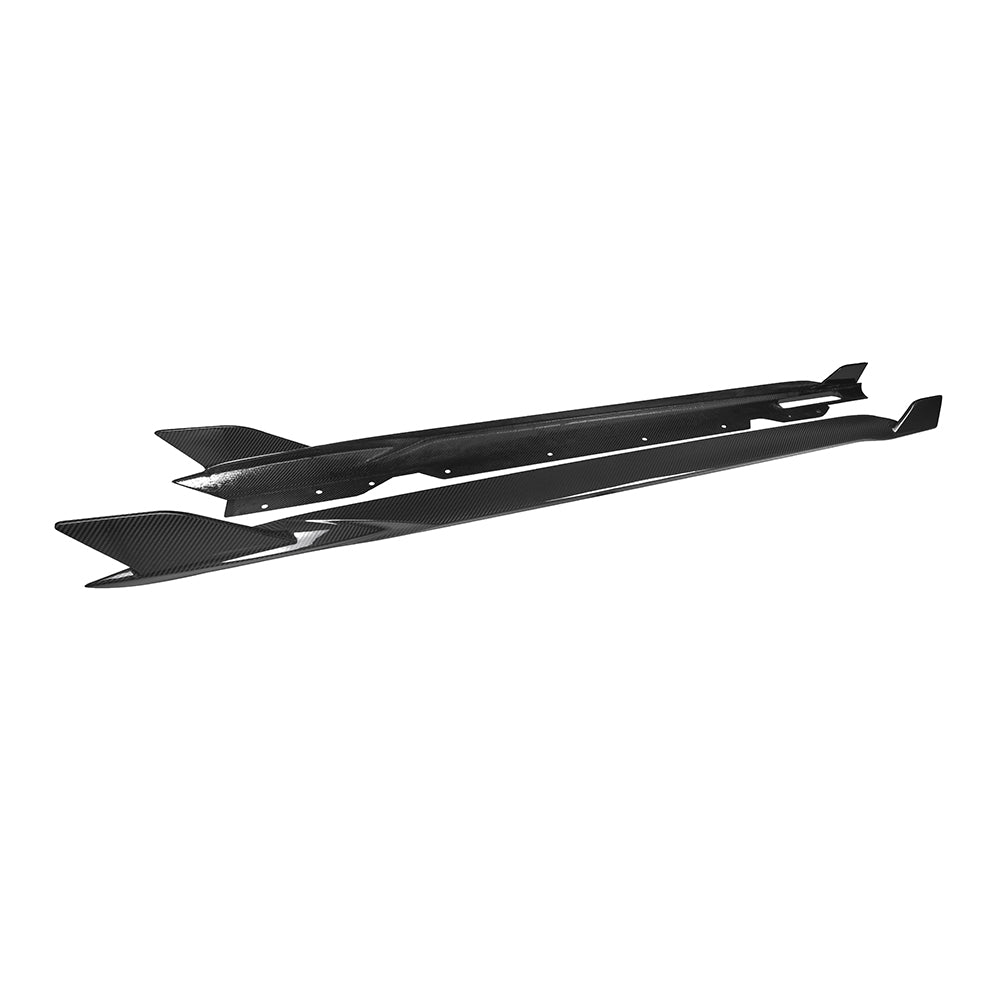 SOOQOO BMW G22 G23 Carbon Fiber Side Skirt