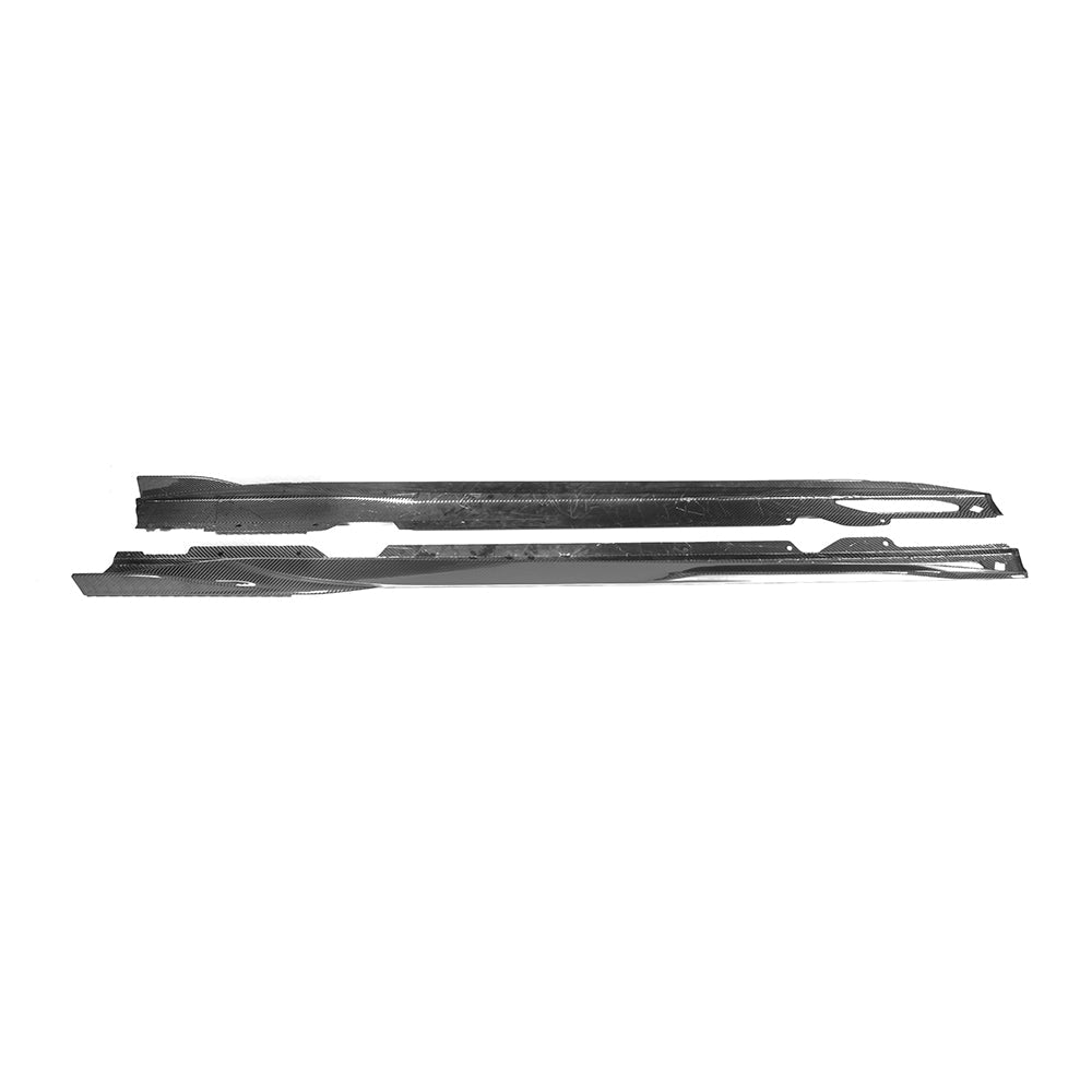 SOOQOO BMW G26 Carbon Fiber Side Skirt