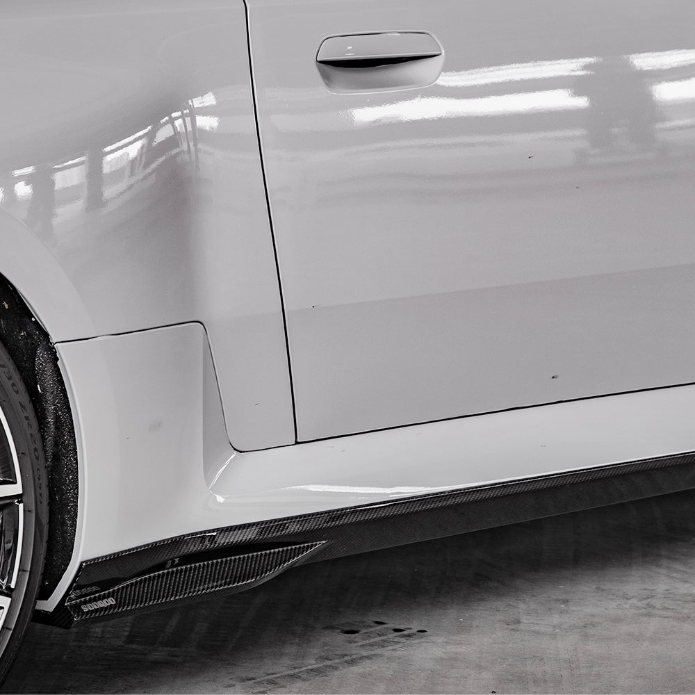 SOOQOO BMW M2 G87 Carbon Fiber Side Skirt